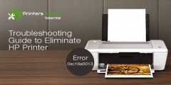 HP打印机错误代码0xc19a0013的综合指南